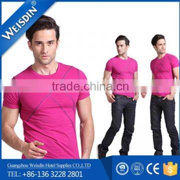 180 Grams New Style Silk/cotton Short Sleeve Custom High End Tshirts photo-5