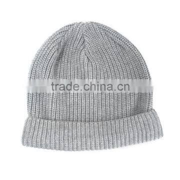 China polyester beanie hats plain single layer summer beanie hat