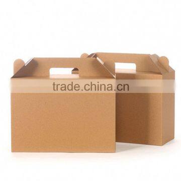 3 layer corrugated carton with handle China factory