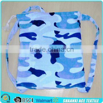 2015 hot sell Customer OEM design boy favorite cooling beach towel bag