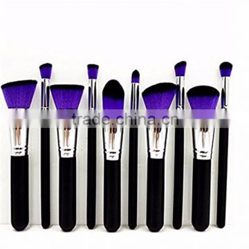 private label cosmetics 2016 New Arrival Customized 10pcs Kabuki Private Label Makeup Brush