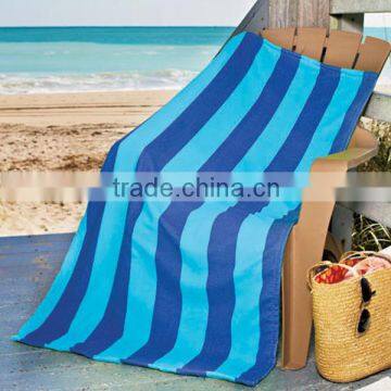 Hot Sell Fiber Reactive Printing Color Stripes Beach Towel photo-2