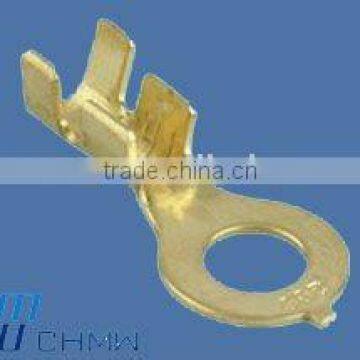 Brass tin plated circular terminal