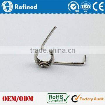 Top quality 201 stainless steel material coil torsion spring