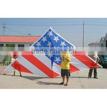 American flag delta kite