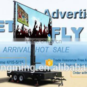 2016 Discount mobile outdoor Trailer mounted led screen UK