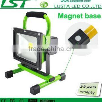 Magnetic Work Light LED 20W Epistar Battery Power LED Rechargeable Work Light Outdoor IP65 Portable LED Flood Light