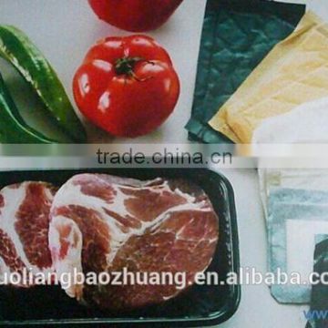 Supermarket Display PP meat tray with Absorbent Pad