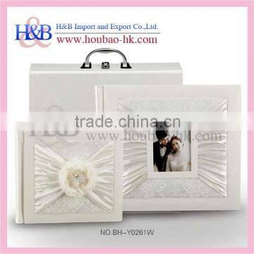 MOQ 5 sets 10*10''. PU Wholesale Photo Album For Promotion