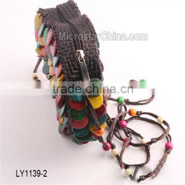 2016 Mobile Phone Bags Handmade National Trend Coin Purse Coconut Shell Shoulder Bag Quality Choice