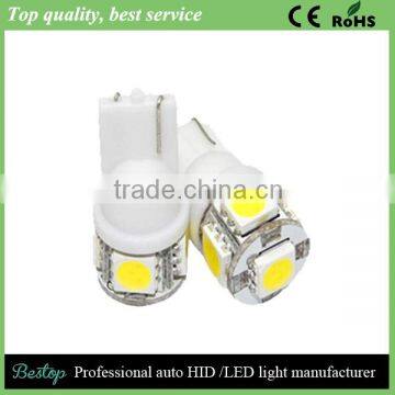 w5w t10 led 5smd 5050 CE ROHS,car indicator light