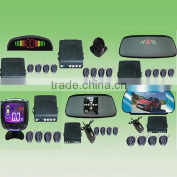 car parking sensors system with buzzer,car reverse parking sensor system