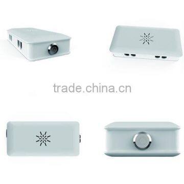 Mobile phone multi alarm controller 4 port travel charger