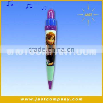 Popular Cartoon Figure Short BallPoint Customized Talking Plastic Pen photo-2