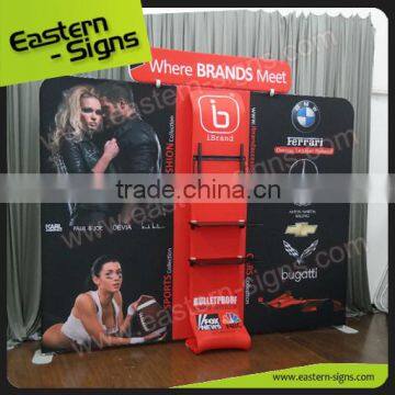 Portable Tension Fabric Exhibition Booth Exhibition Booth Pop Up Stand