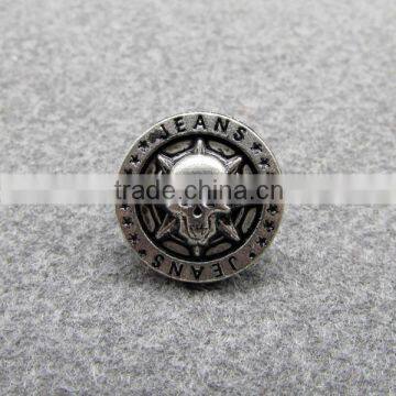2016 Cool Ghost Face Metal Shank Button photo-5