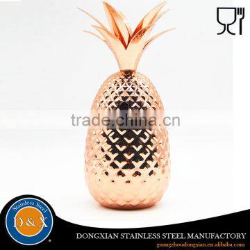 Manufacturer stainless steel pineapple moscow mule copper mug                        
                                                                                Supplier's Choice