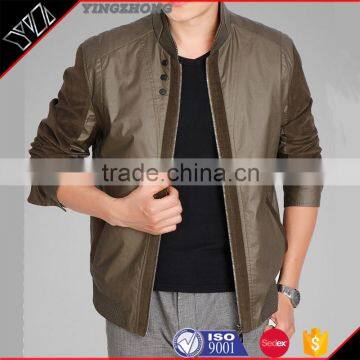 Wholeale 2016 American Promotion fashion design jacket, hot selling men cheap leather jacket