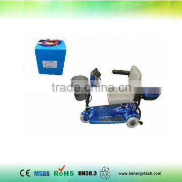Wheelchair Battery Lifepo4 Battery Pack 24V 20AH