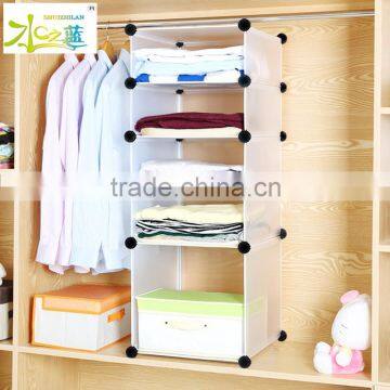 Simple plastic clothes box storage basket