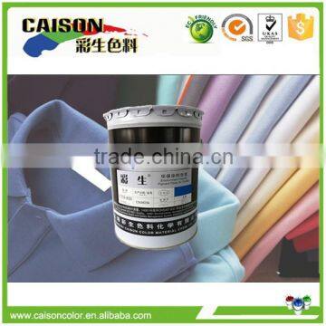 Eco friendly pigment concentrates for dying yarn textile dyeing