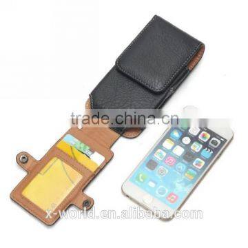 Mobile Phone leather belt clip holster pouch case