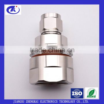 RF N male connector for leaky feeder cable 7/8"