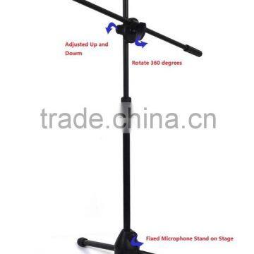High Quality Height Adjustable Tripod Microphone Stand photo-3