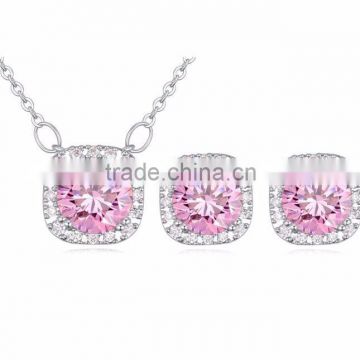 Hot selling high quality jewelry sets AAA zircon suit - fantasy princess for wholesale