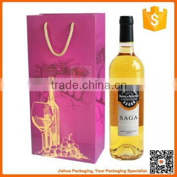 color printing wine paper gift bag