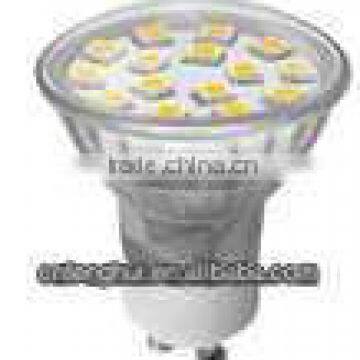 Hot Sale Glass GU10 LED lamp SMD