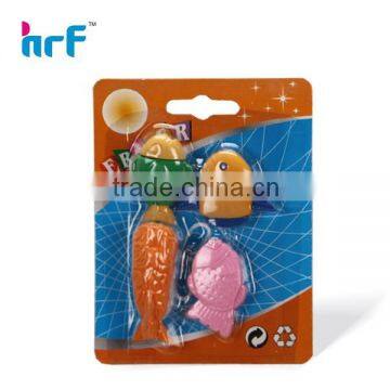 fish shaped eraser for kids