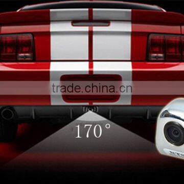 5USD Silver HD CMOS Vehicle Camera Car Reversing Rearview Backup Camera photo-5