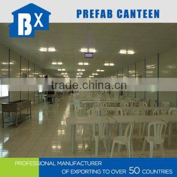 Economic prefab building for canteen restaurant