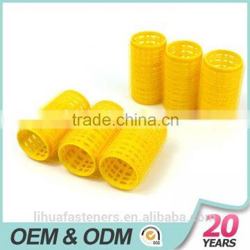 nylon plastic colorful core magic hair curler