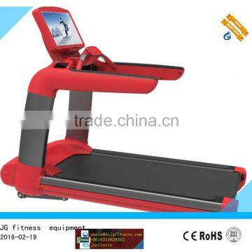 Commerical treadmill with touch screen TV/newest gym equipment/CE and Rohs fitness equipment /bodybuilding machine for