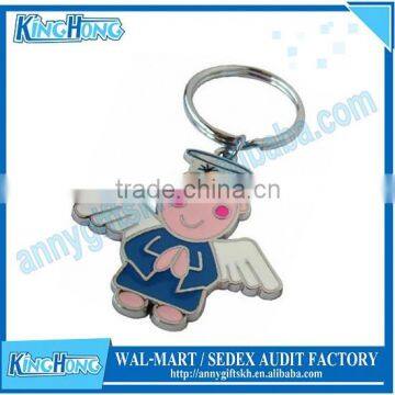 Cartoon keychain high end metal cheap custom 3d keychains