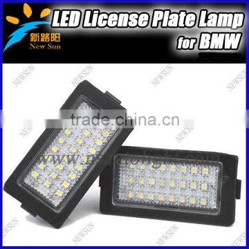 Factory Supply Auto Car Accessories License Plate Led Lamp For Bmw E38