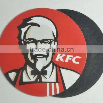 KFC Promotion Rubber mouse pad, computer mouse mat. custom mouse pad