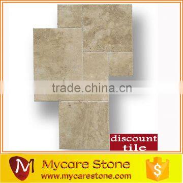 beige travertine flooring pattern tile honed surface