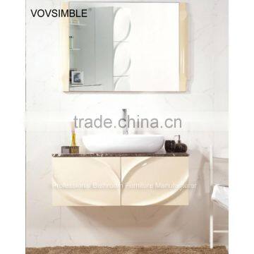 modern bathroom vanity with double acrylic wash sink bathroom cabinet mirrors lowes