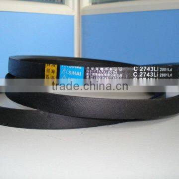 classical rubber v-belt type C