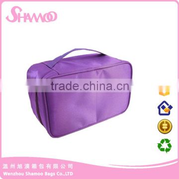 wholesale canvas painted design handmade cosmetic bag