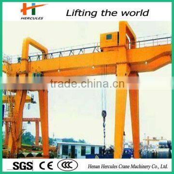 U Model Double Girder Gantry Crane Used For Factory Yard