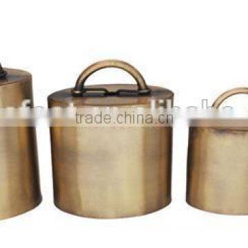 bronze cow bell with real leather collar for real cows,four sizes option (A750)