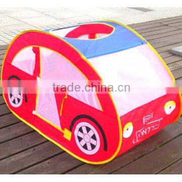 Cute car pop up child play car tent