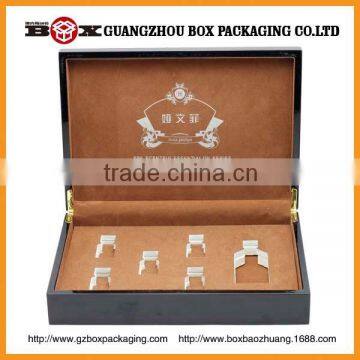 Screen Printing Wooden Cosmetic Box Packaging photo-3