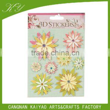 2016 Hot Deocrative Promotional Custom Made in China Paper Stickers