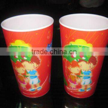 plastic 3d mug cup/ 3d promotional for ads