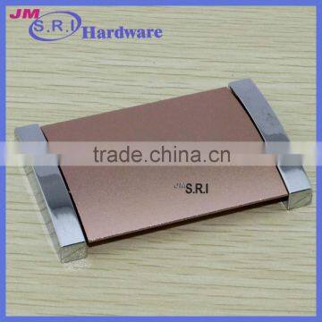 China supplier zinc alloy hidden cabinet handle , recessed door handle , concealed door handle